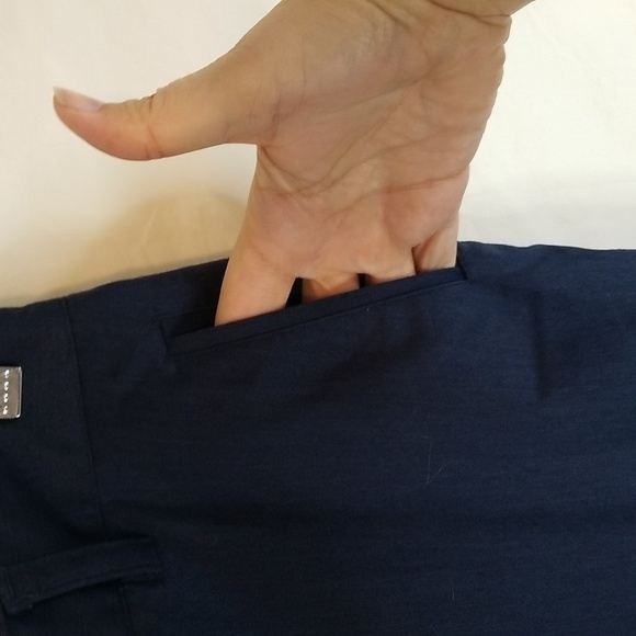 Lady Hagen Navy Blue Trouser Pants Size 8 - Picture 6 of 8
